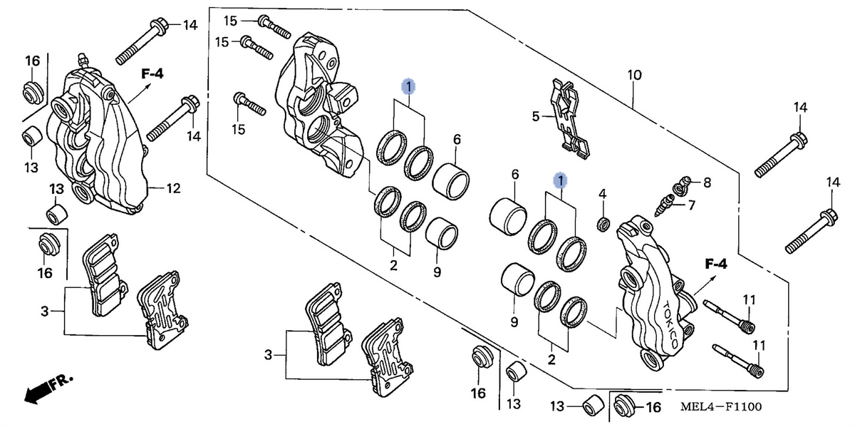 Honda OEM part 06451-MEL-003