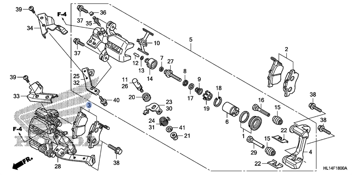 Honda OEM part 06455-HL1-A01