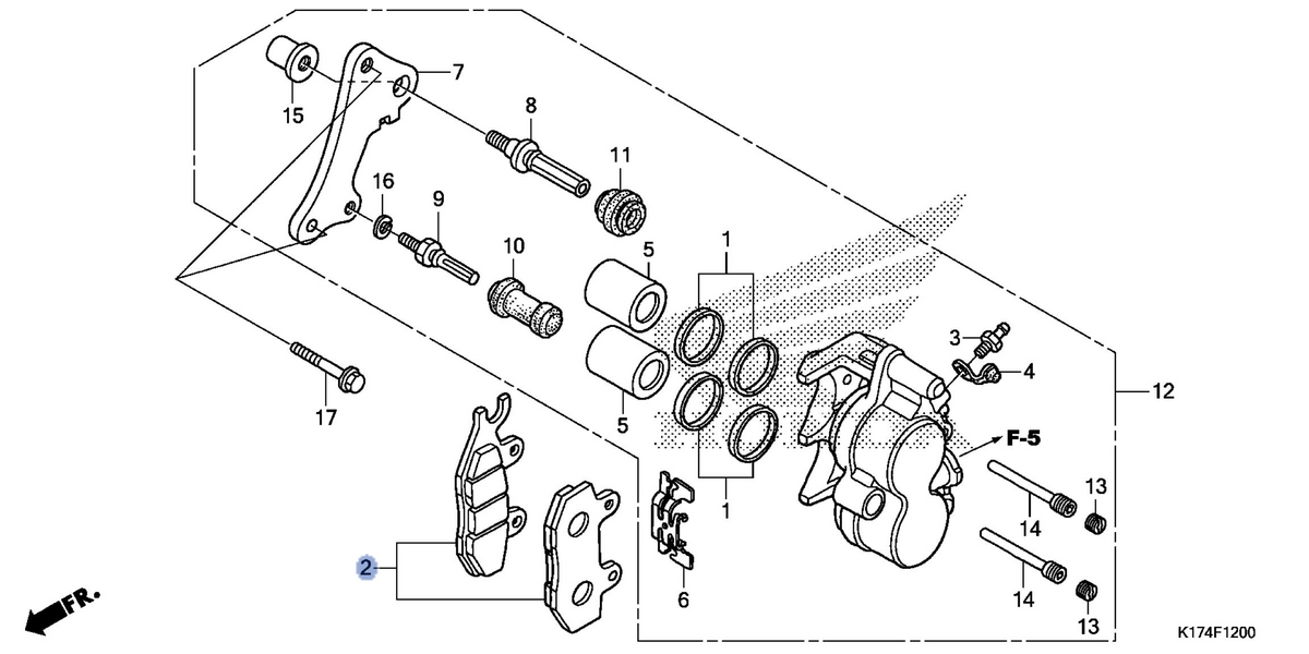Honda OEM part 06455-KEB-405
