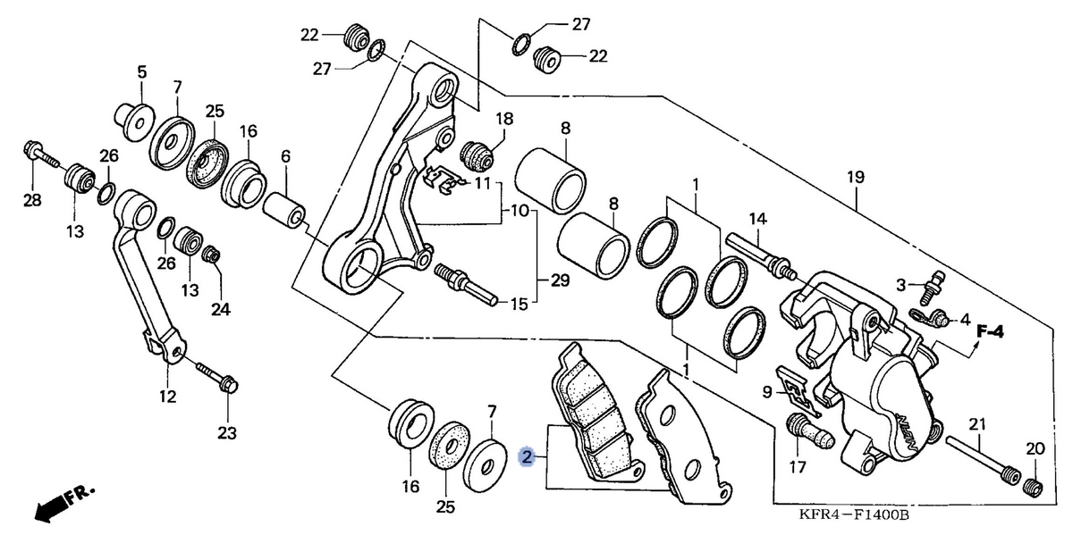 Honda OEM part 06455-KFR-702