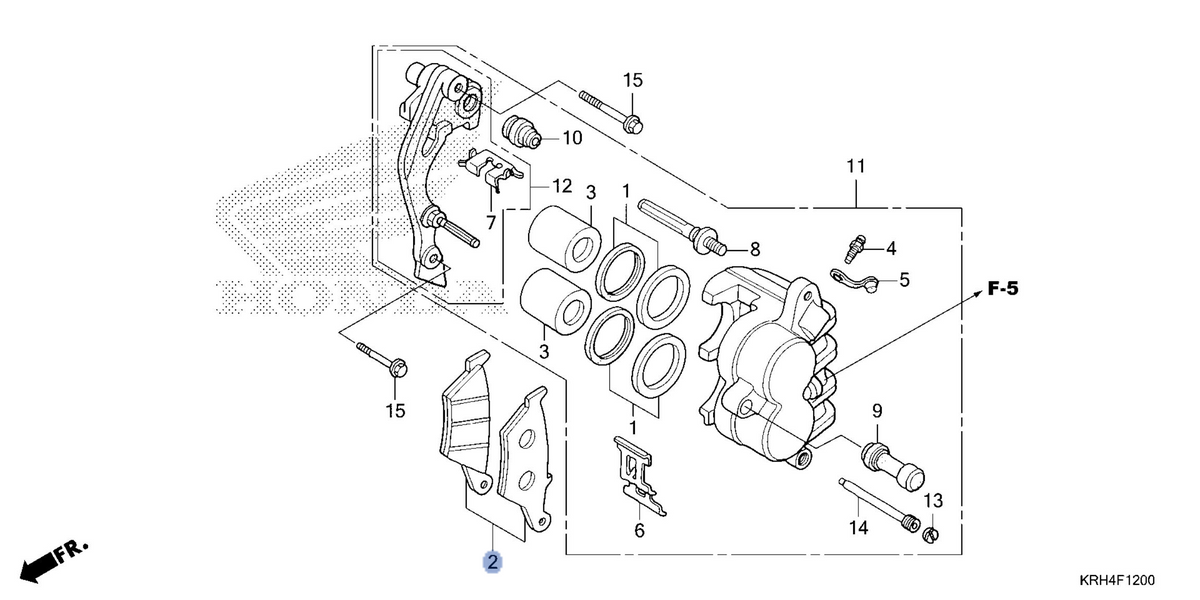 Honda OEM part 06455-KHA-942