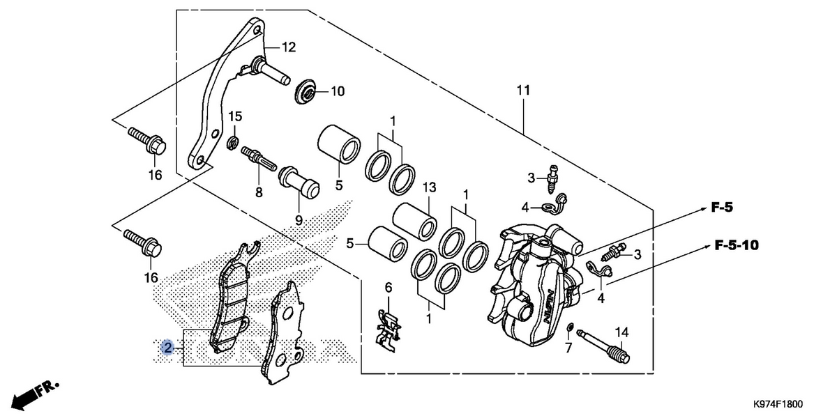 Honda OEM part 06455-KRE-K02