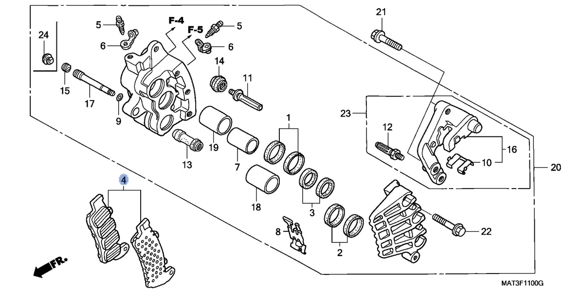 Honda OEM part 06455-MAT-006