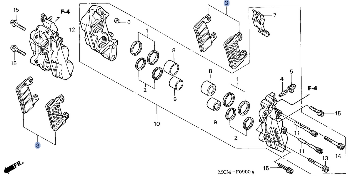 Honda OEM part 06455-MCF-006