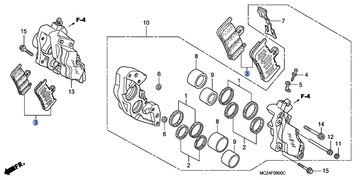 Honda OEM part 06455-MCZ-016