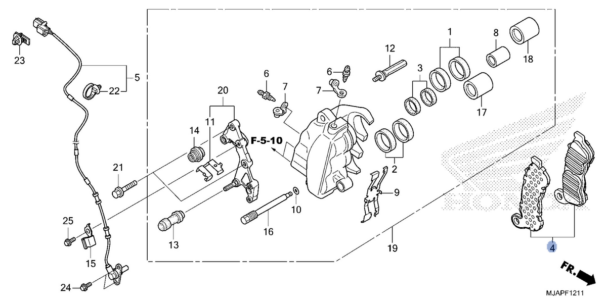 Honda OEM part 06455-MEG-H12