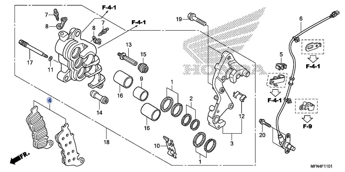 Honda OEM part 06455-MFA-D12