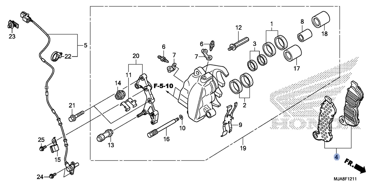 Honda OEM part 06455-MFE-A52
