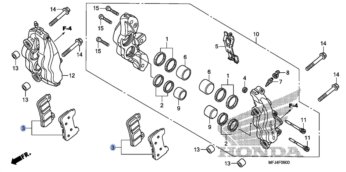 Honda OEM part 06455-MFJ-D02