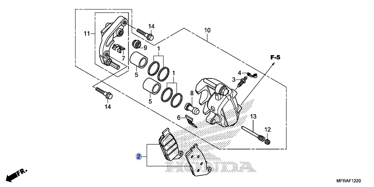 Honda OEM part 06455-MFR-671