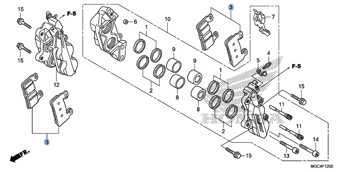 Honda OEM part 06455-MGC-006