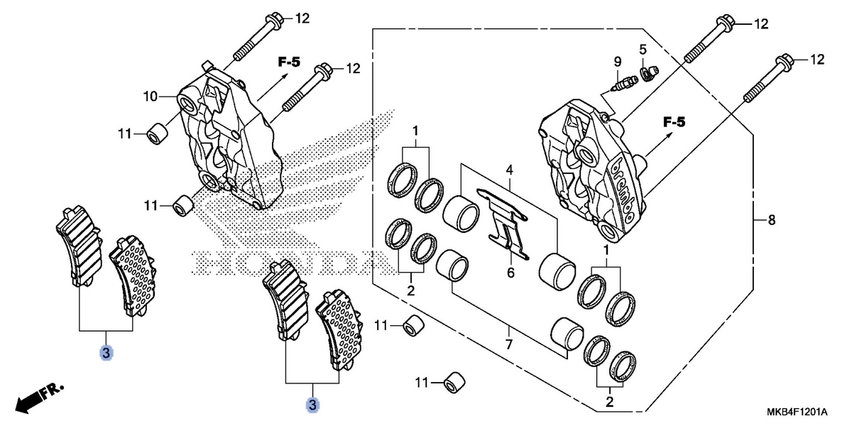Honda OEM part 06455-MGP-D81