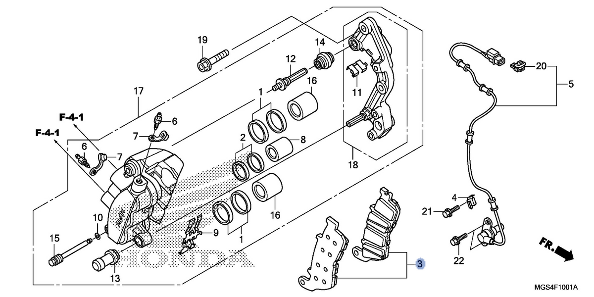 Honda OEM part 06455-MGS-D81