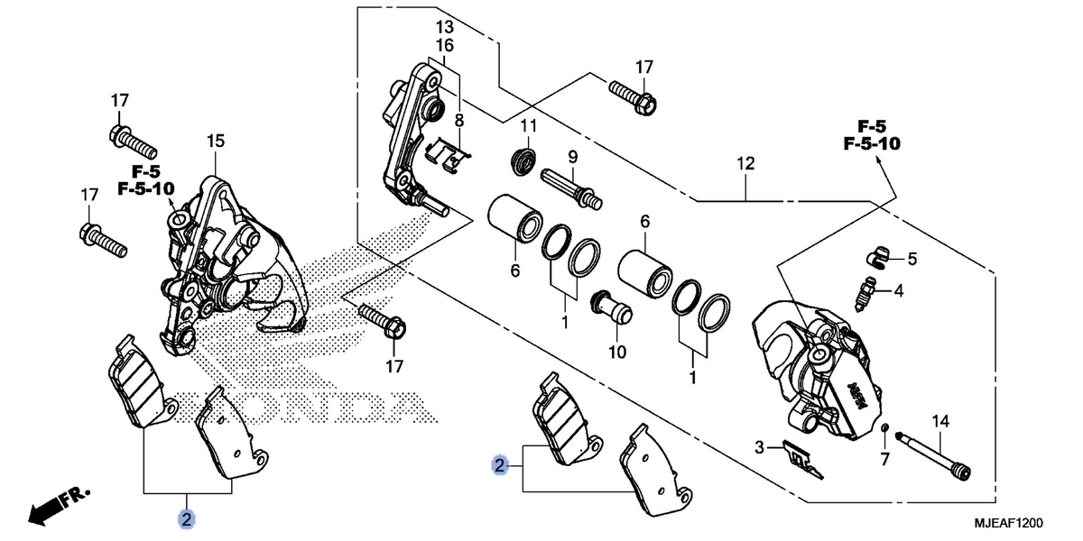 Honda OEM part 06455-MJE-D02
