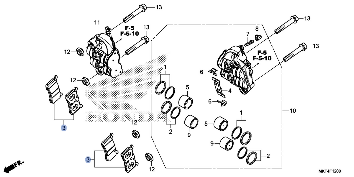 Honda OEM part 06455-MKF-D41