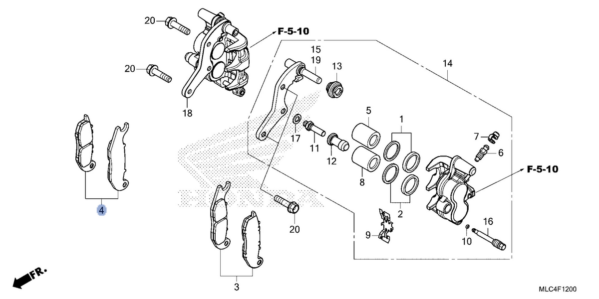 Honda OEM part 06455-MLC-D01