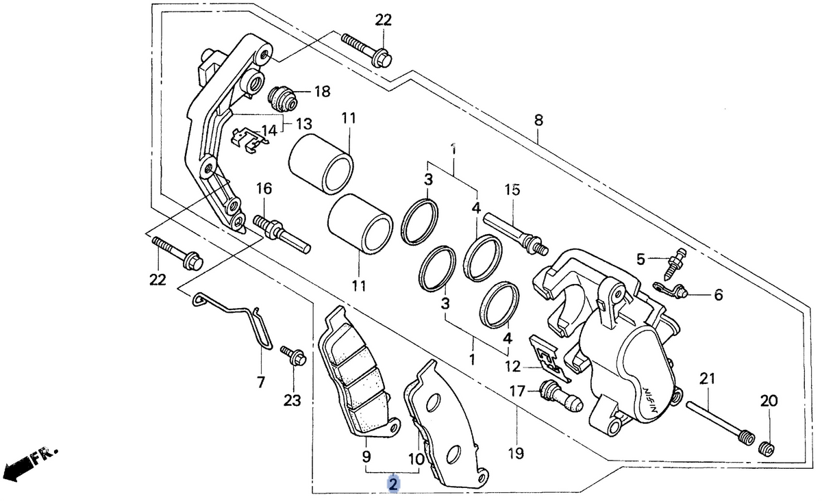 Honda OEM part 06455-MW3-415