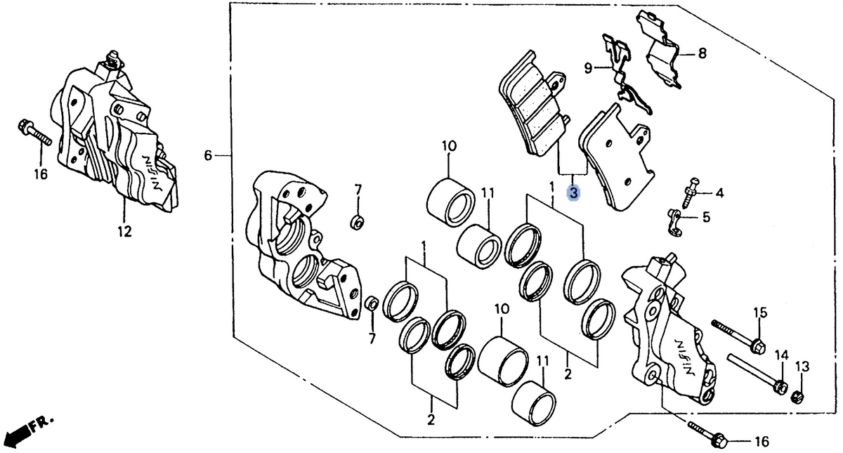 Honda OEM part 06455-MW4-405