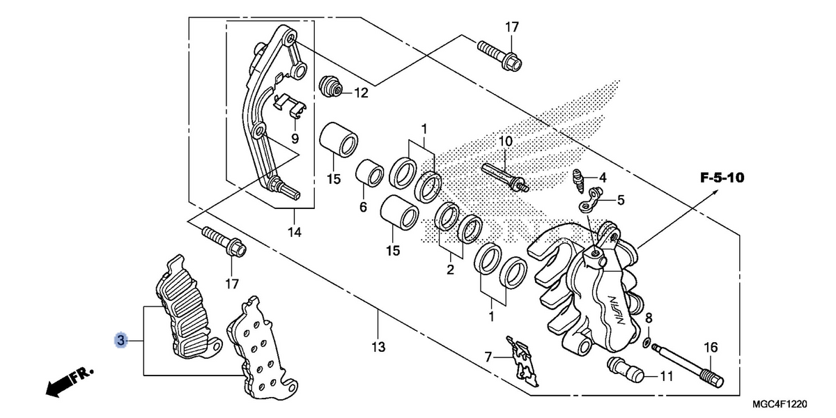 Honda OEM part 06456-MCW-H02