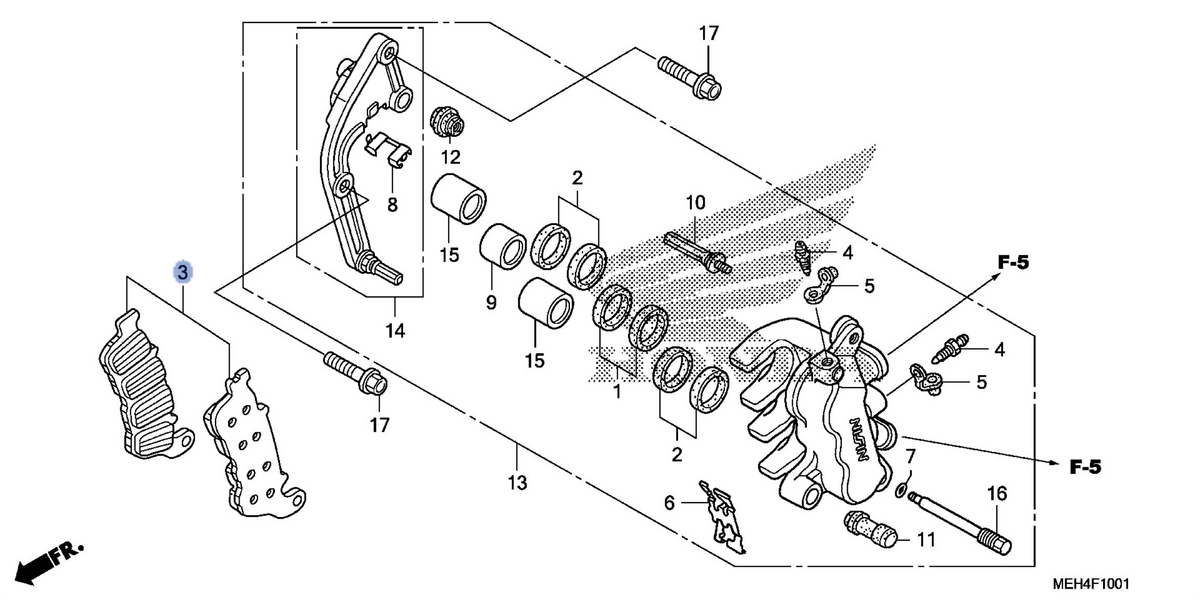 Honda OEM part 06456-MEH-006