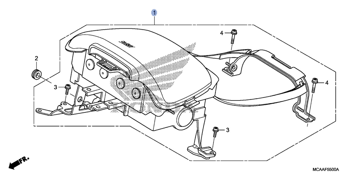 Honda OEM part 06770-MCA-A81ZB