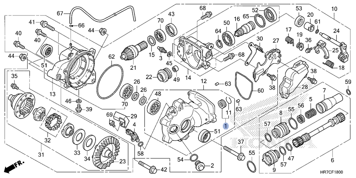 Honda OEM part 06910-HL5-E60