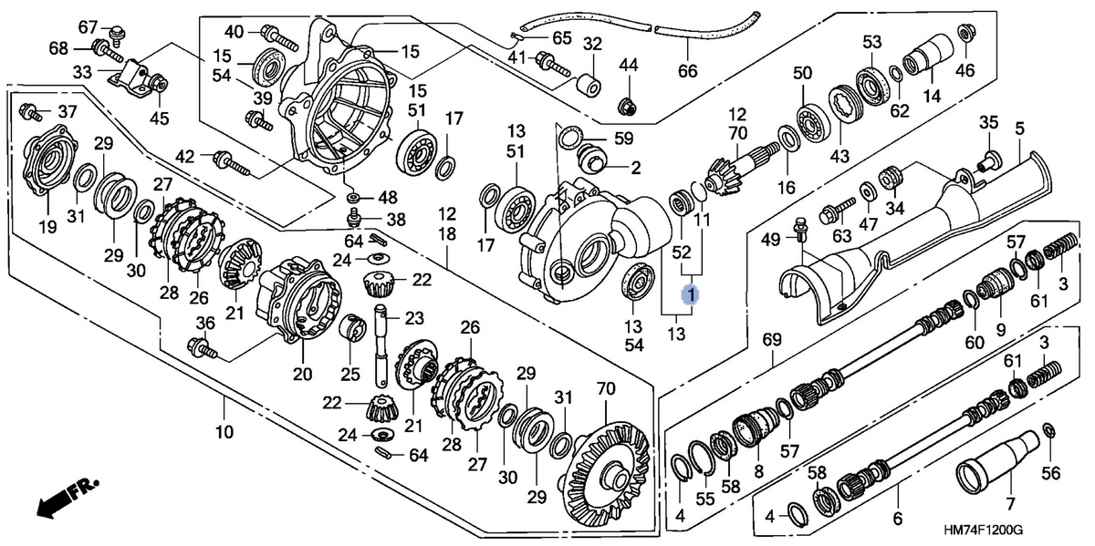 Honda OEM part 06910-HM7-610