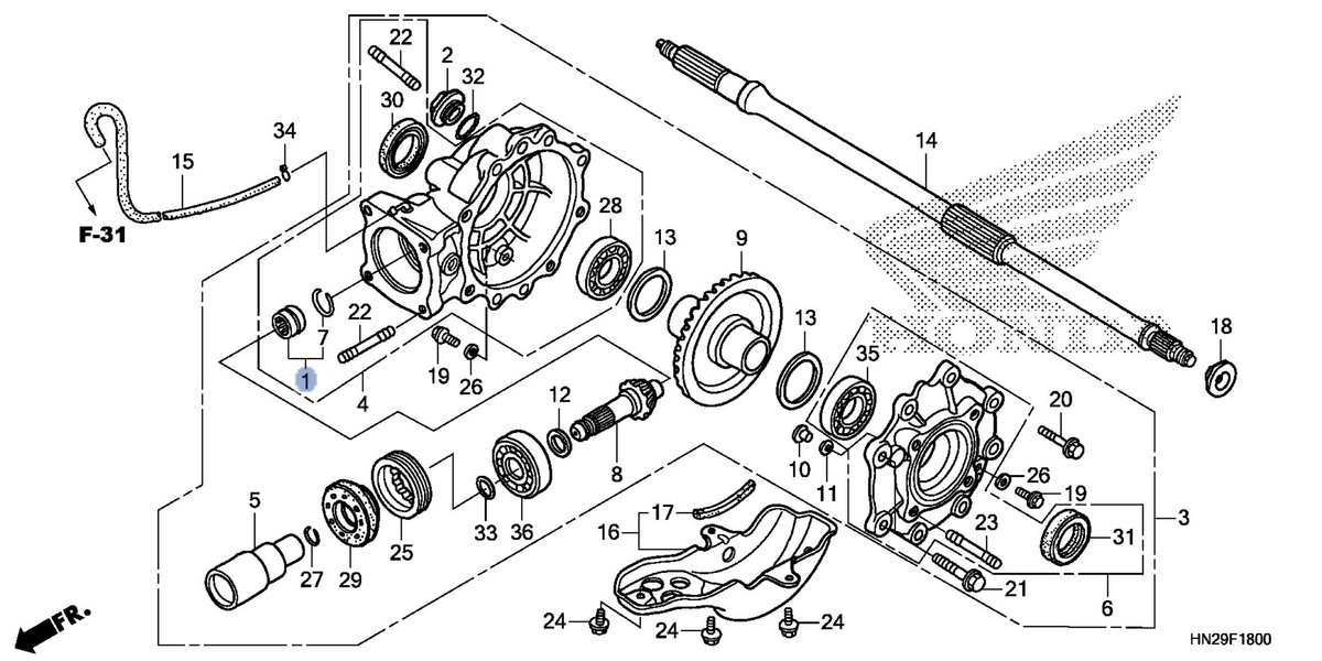 Honda OEM part 06910-HP0-A00