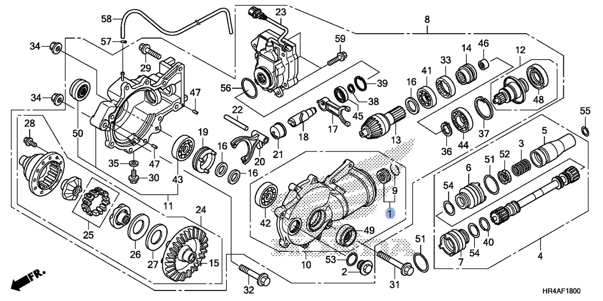 Honda OEM part 06910-HR4-A21