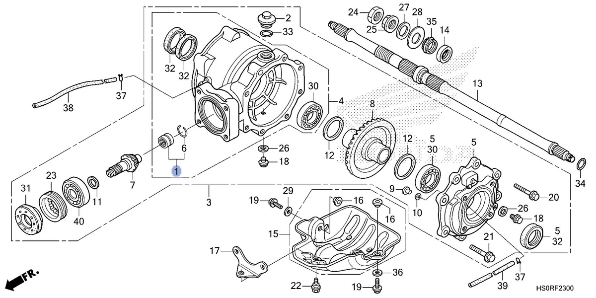 Honda OEM part 06910-HS0-AF0