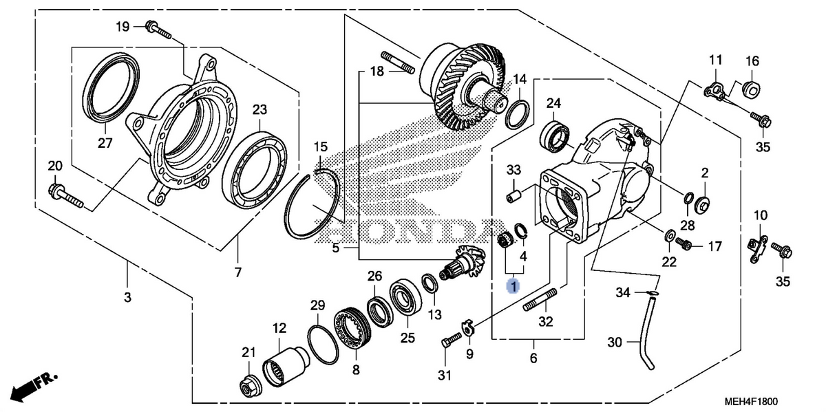 Honda OEM part 06910-MBL-610