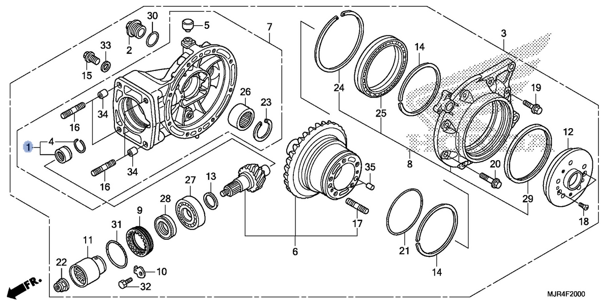 Honda OEM part 06910-MCA-000