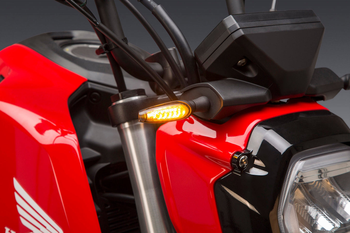 GROM 2022-26 Front Turn Signal Mount Plates - 073BG121220