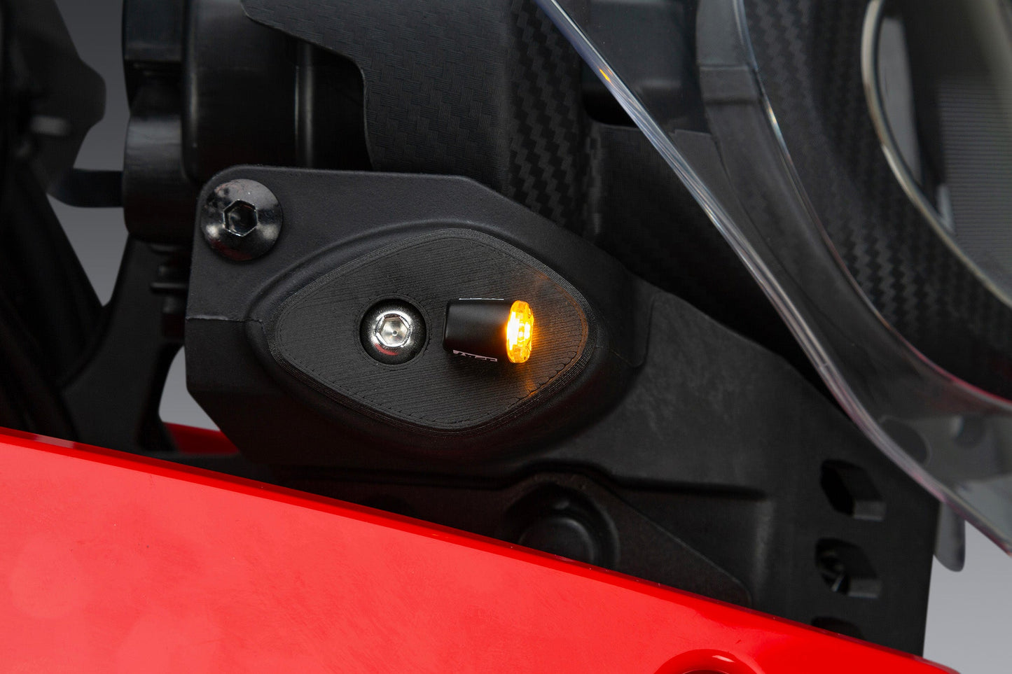 CRF300L RALLY 2021-24 / CRF250 RALLY 2017-20 FRONT MICRO TURN SIGNAL KIT - 074BG123410
