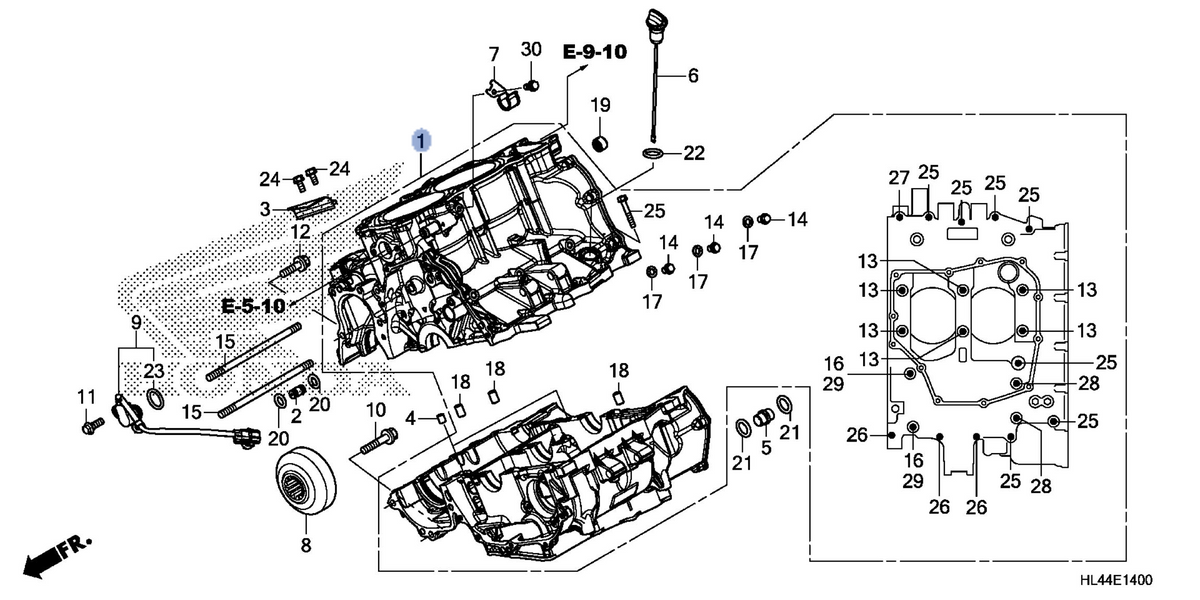 Honda OEM part 11000-HL4-010