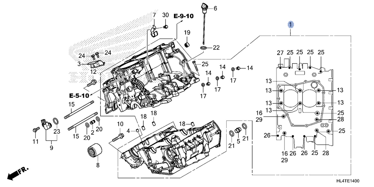 Honda OEM part 11000-HL4-B60