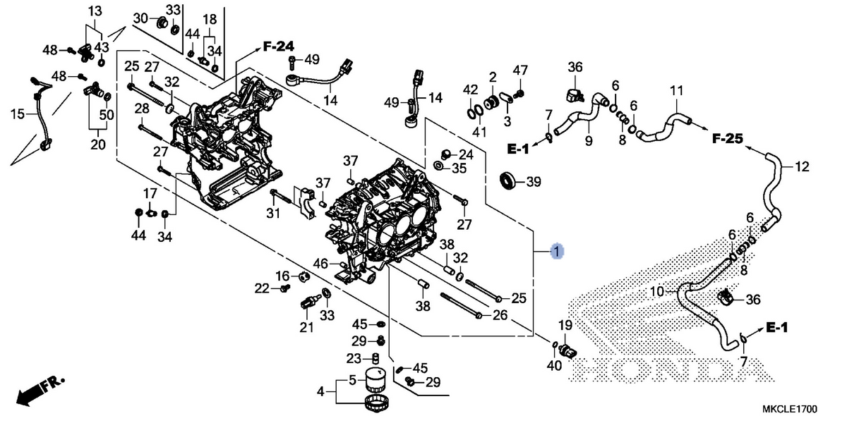 Honda OEM part 11000-MKC-A00