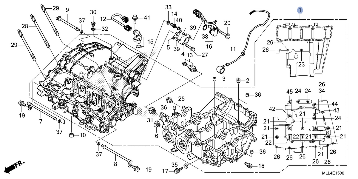Honda OEM part 11000-MKF-D41