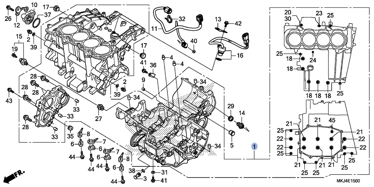 Honda OEM part 11000-MKJ-D00
