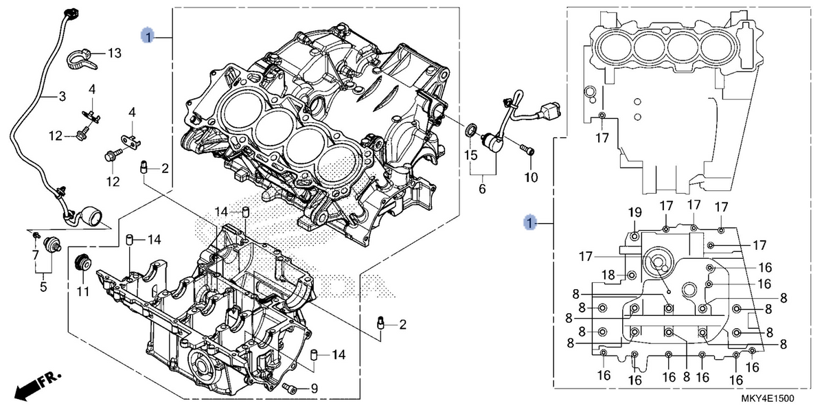 Honda OEM part 11000-MKY-T10
