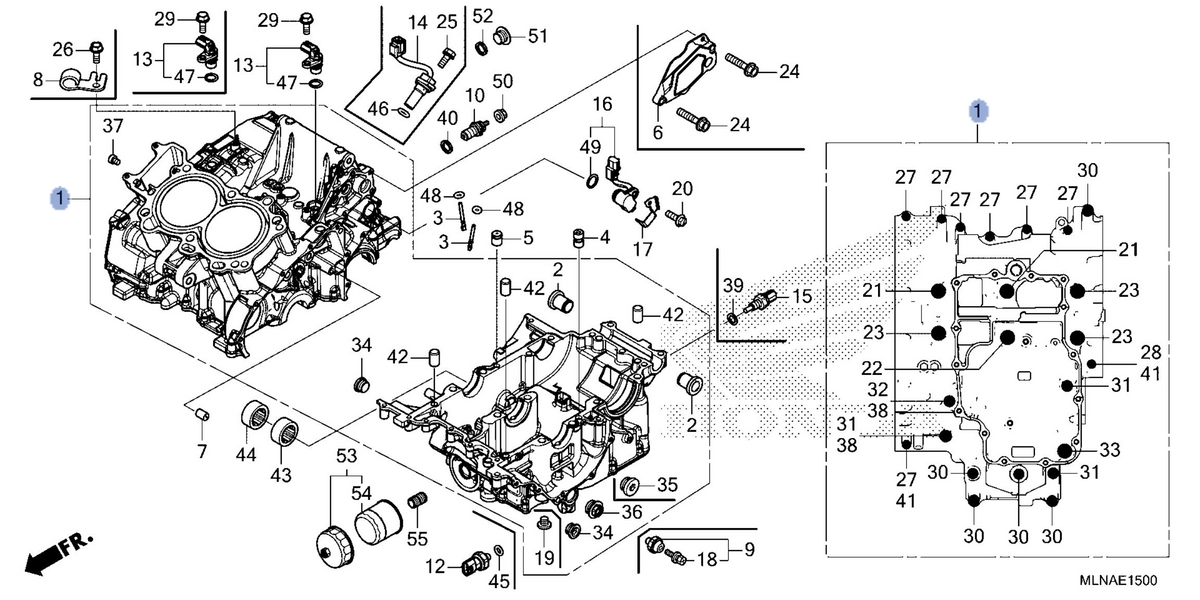 Honda OEM part 11000-MLA-A00