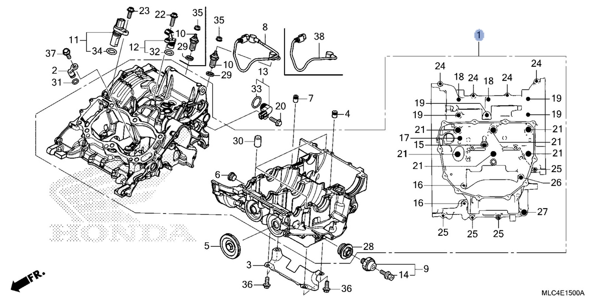 Honda OEM part 11000-MLB-D00
