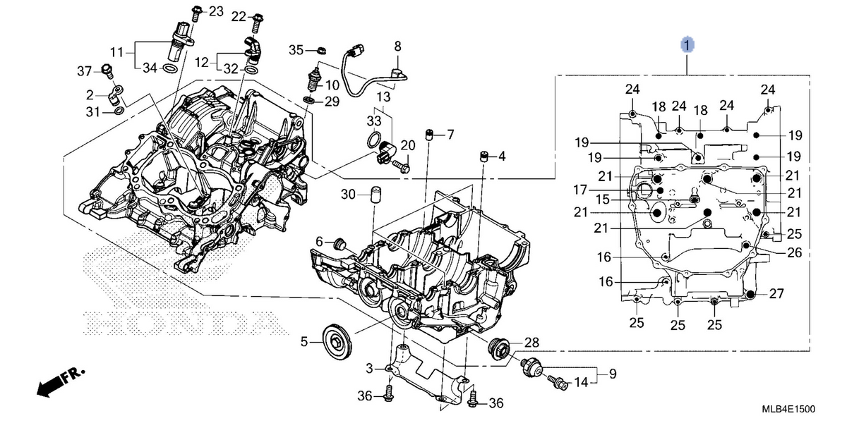 Honda OEM part 11000-MLB-D20