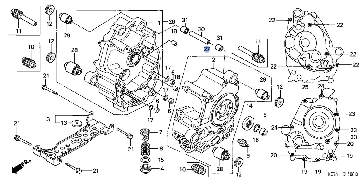 Honda OEM part 11011-MCT-941