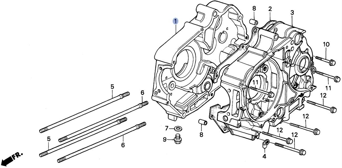 Honda OEM part 11100-GB6-911