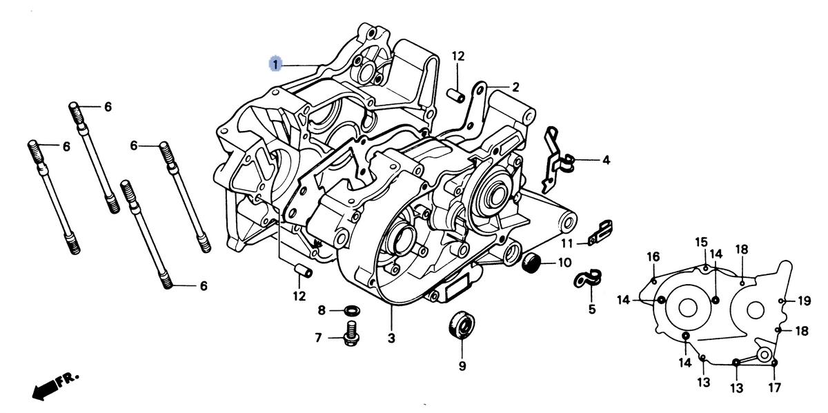 Honda OEM part 11100-GE4-050