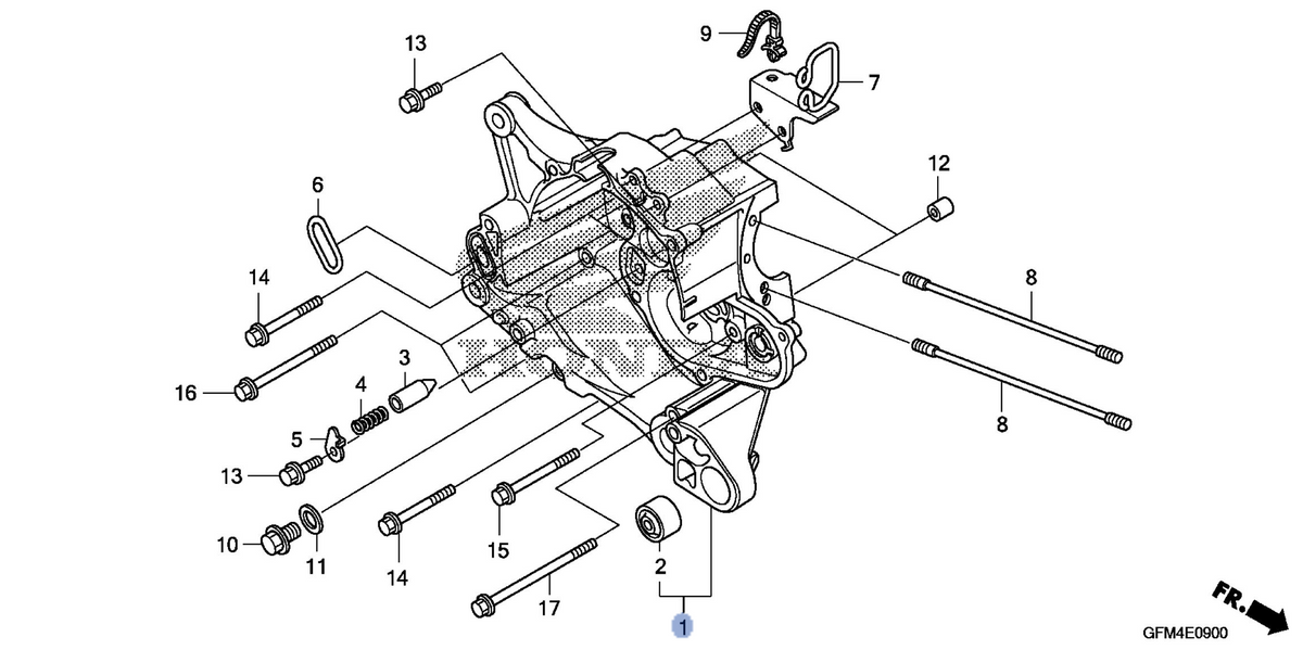 Honda OEM part 11100-GFM-970