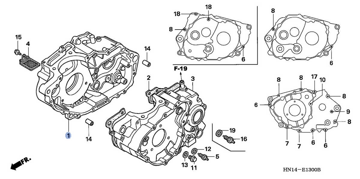 Honda OEM part 11100-HN1-A70