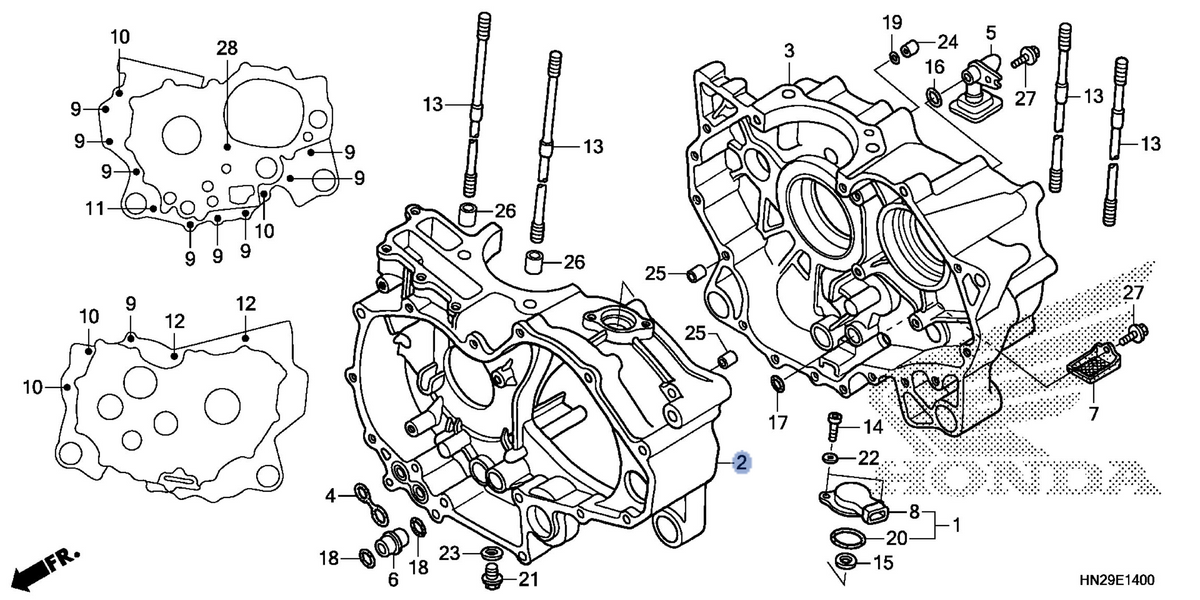 Honda OEM part 11100-HN2-000