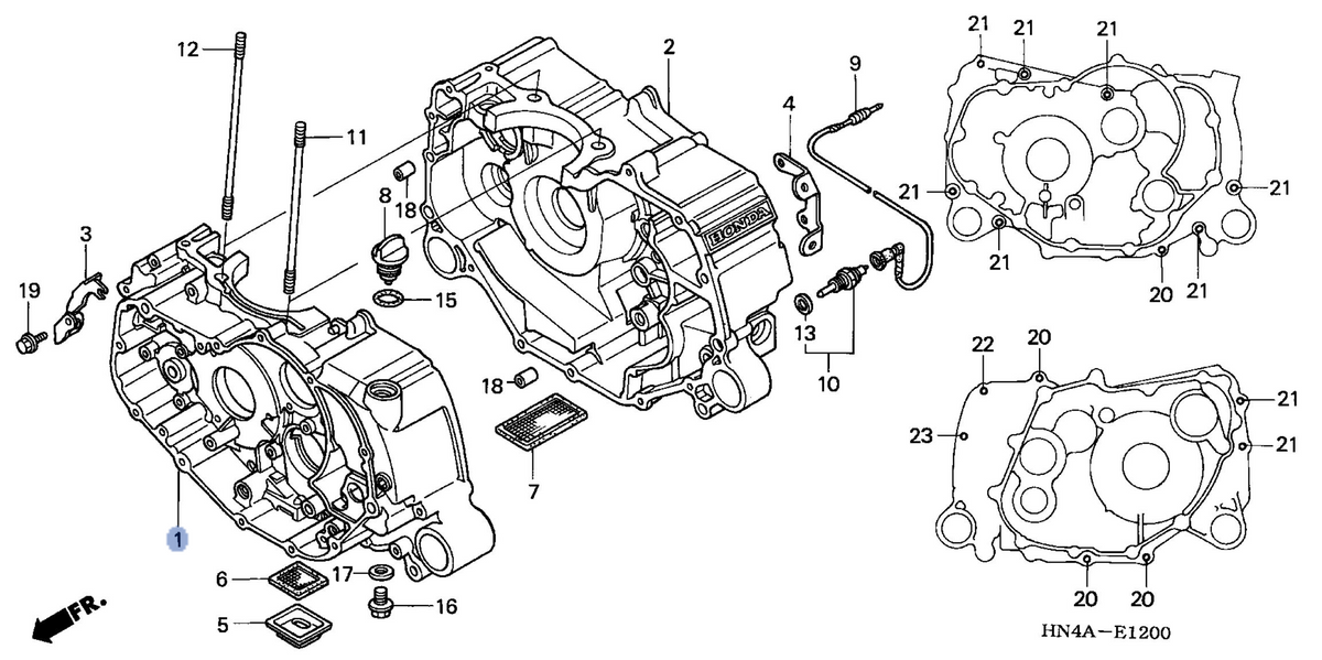 Honda OEM part 11100-HN5-M00